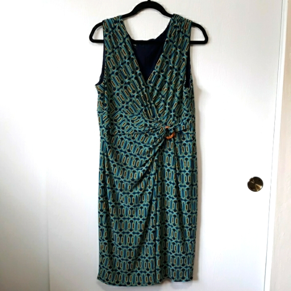 Jones New York Dress Midi Size 14 - Picture 2 of 7